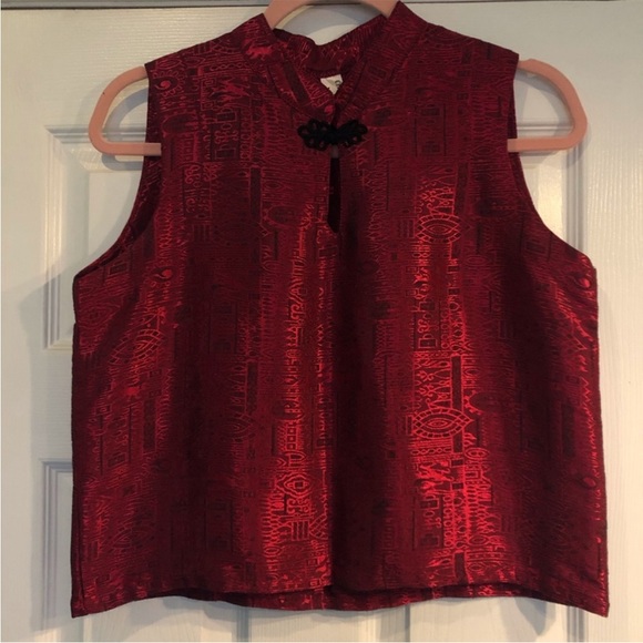 Thailand 2pc silk blend pant suit - Picture 2 of 7